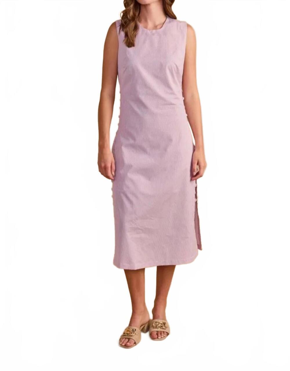 NEW THOMAS & LOURDES baylor midi dress in turkish delight combo